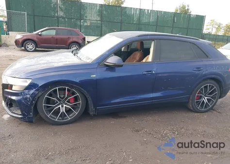 2019 Audi Q8 55 Premium z USA, uszkodzony, nr VIN WA1EVAF1XKD022526